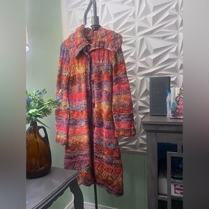 Moda International Colorful Knit Sweater